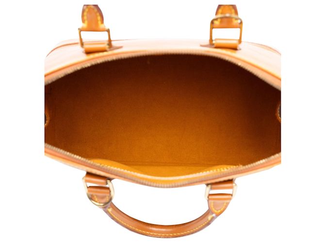 Borsa Louis Vuitton Epi Alma PM Marrone - vista 4