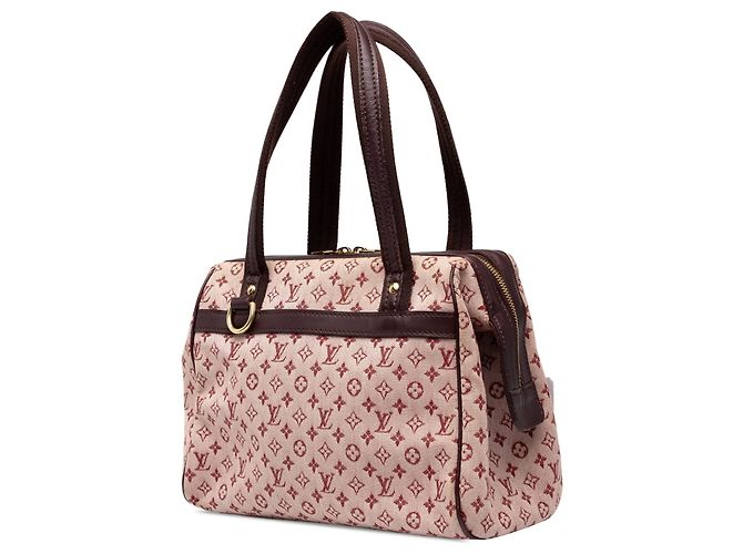 Borsa Louis Vuitton Monogram Mini Lin Josephine PM rossa - vista 2