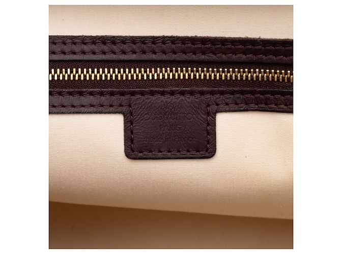 Borsa Louis Vuitton Monogram Mini Lin Josephine PM rossa - vista 5