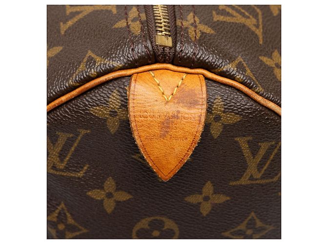 Borsa Boston Louis Vuitton Monogram Speedy 40 Marrone - vista 5