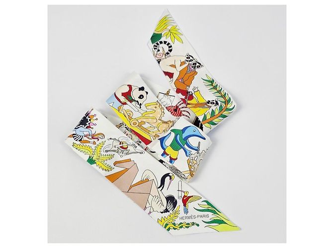 Hermès Bufanda para mujer Willy Silk - vista 11