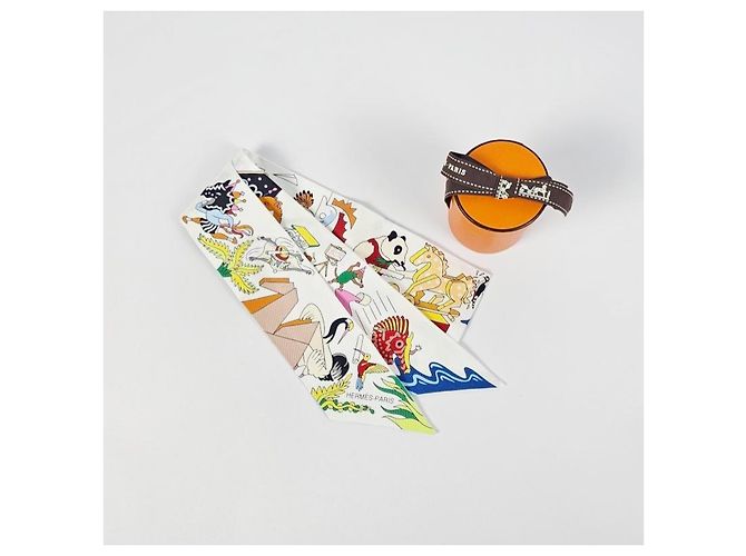 Hermès Bufanda para mujer Willy Silk - vista 13