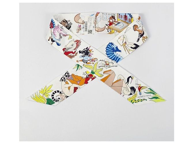 Hermès Bufanda para mujer Willy Silk - vista 8