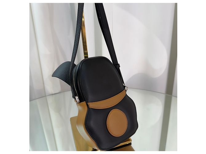 Borsa Dior Bobby Zip Mini in pelle marrone - vista 5