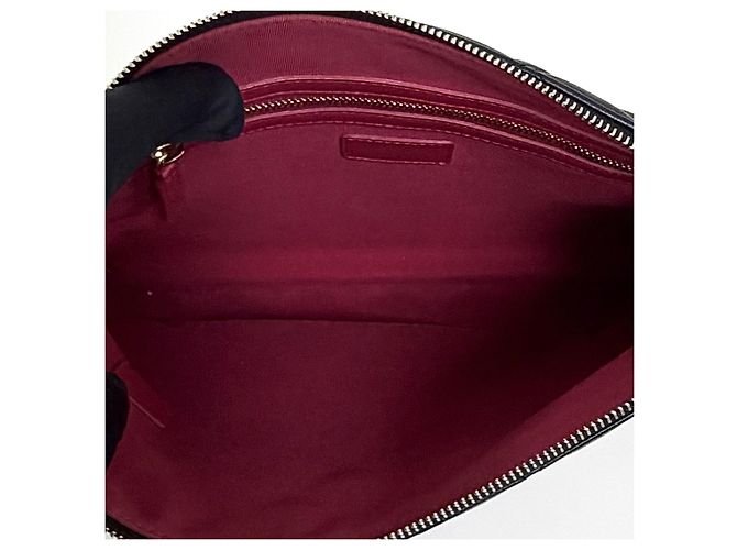 Chanel Clutch con dettaglio a catena Nero - vista 12