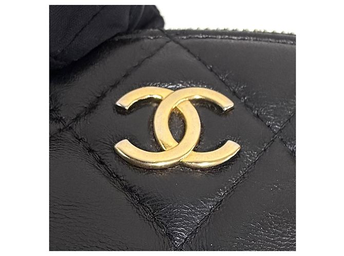 Chanel Clutch con dettaglio a catena Nero - vista 8