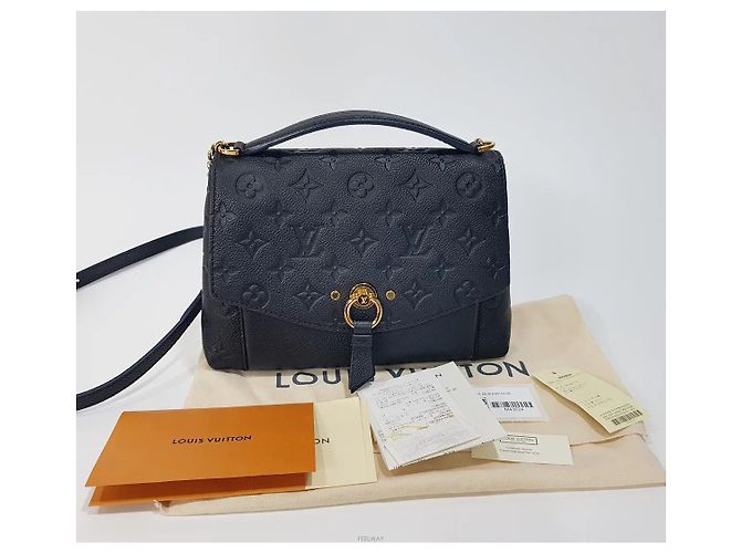 Louis Vuitton Monogram Canvas BB Nero Pelle - vista 10