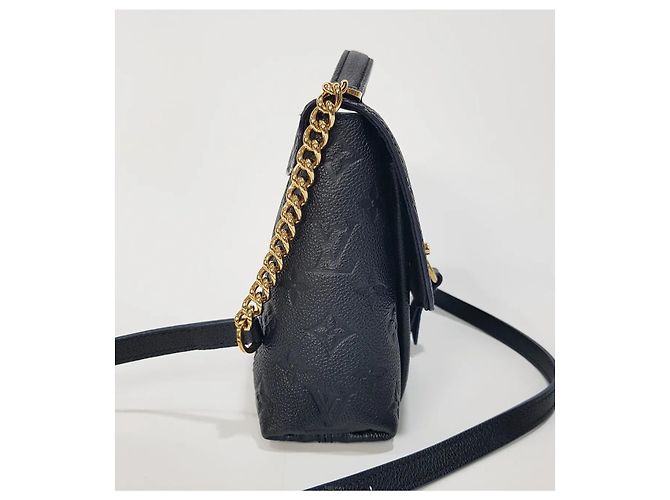 Louis Vuitton Monogram Canvas BB Nero Pelle - vista 3