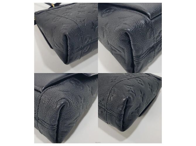 Louis Vuitton Monogram Canvas BB Nero Pelle - vista 6
