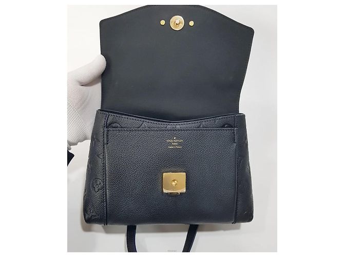 Louis Vuitton Monogram Canvas BB Nero Pelle - vista 7