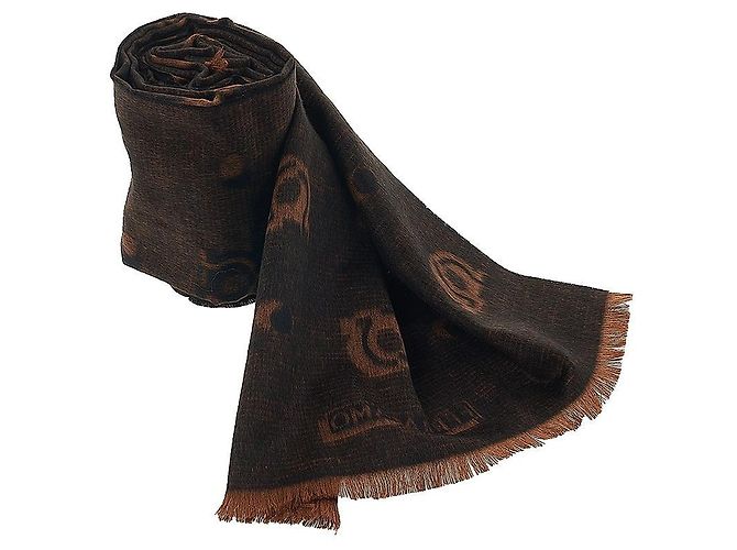 Salvatore Ferragamo Sciarpa in seta Gancini da donna NEW VICUNA - vista 10