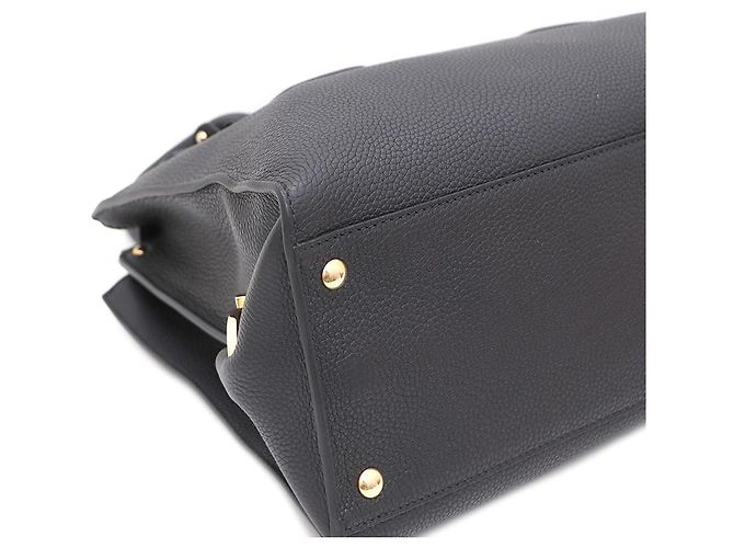 Salvatore Ferragamo Borsa Tote Gancini Medium Borsa a Tracolla Nera - vista 7