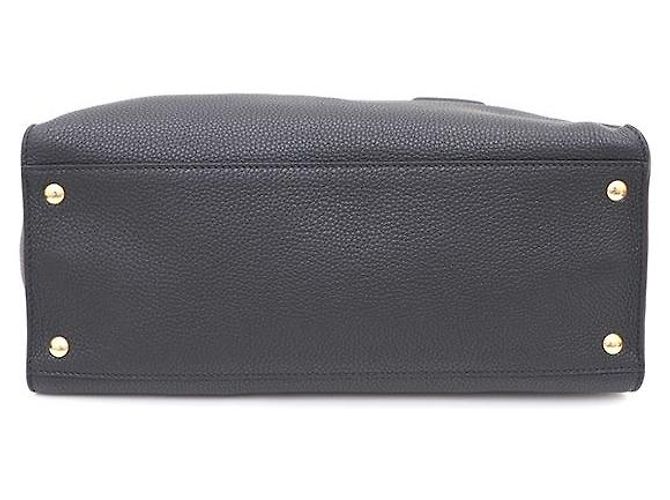 Salvatore Ferragamo Borsa Tote Gancini Medium Borsa a Tracolla Nera - vista 8