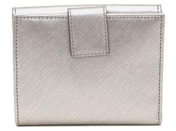 Salvatore Ferragamo Cartera Metálica Compacta - vista 3