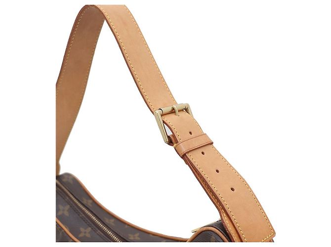 Louis Vuitton Borsa a tracolla Croissant MM in Monogram Canvas - vista 4