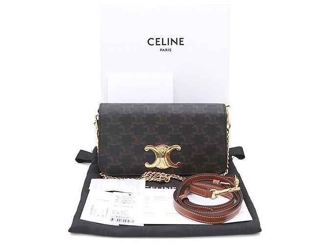 Céline Borsa Crossbody Triomphe Multi Pochette - vista 11