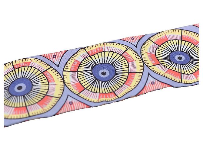 Foulard di seta Twilly Hermès Giallo - vista 6
