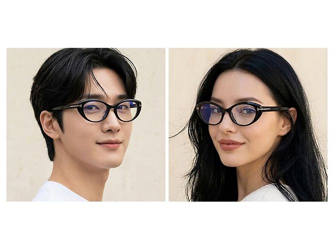 Tom Ford Cat Eye Acetate Glasses for Blue Light Blocking - view 4