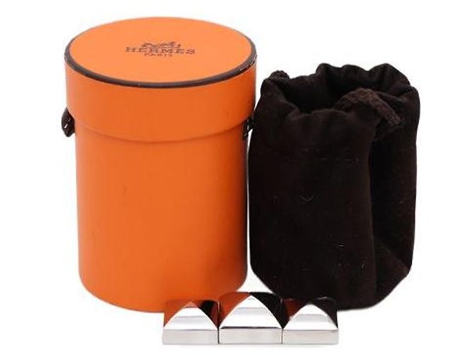Hermès Set di anelli per foulard Silver Medor - vista 5