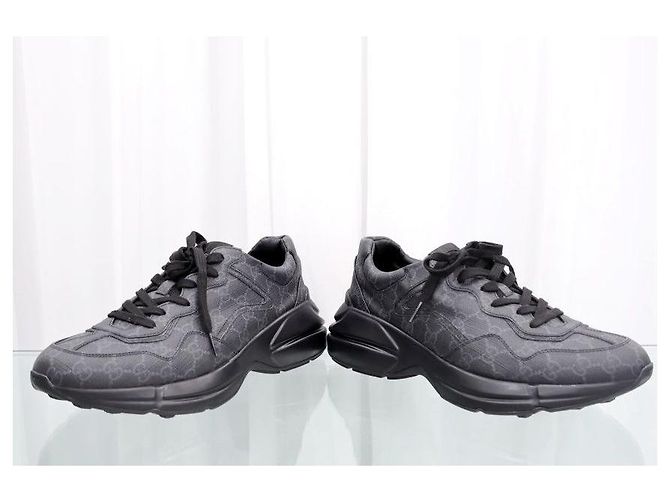 Gucci Sneakers GG Supreme Lighton Black - vista 8
