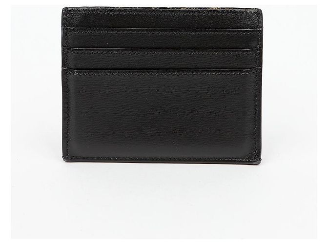Fendi Tarjetero de bolsillo de cuero Negro - vista 3