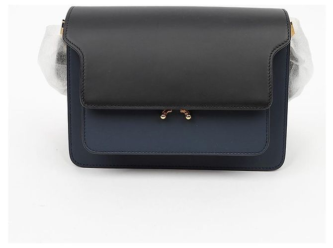 Marni Medium Multi-Color Leather Trunk Schultertasche - Ansicht 2