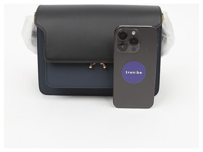 Marni Medium Multi-Color Leather Trunk Schultertasche - Ansicht 9