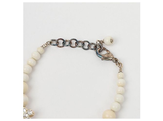 Chanel Perlen-Kleeblatt-Armband - Ansicht 5