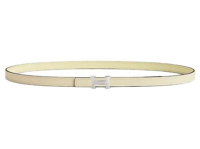 Hermès Cinturón de mujer con hebilla y correa de cuero reversible Mini - vista 2