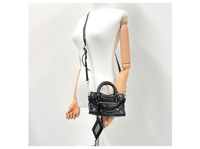 Balenciaga Borsa Classic City Mini Motor Bag - vista 4