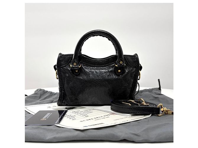Balenciaga Borsa Classic City Mini Motor Bag - vista 6