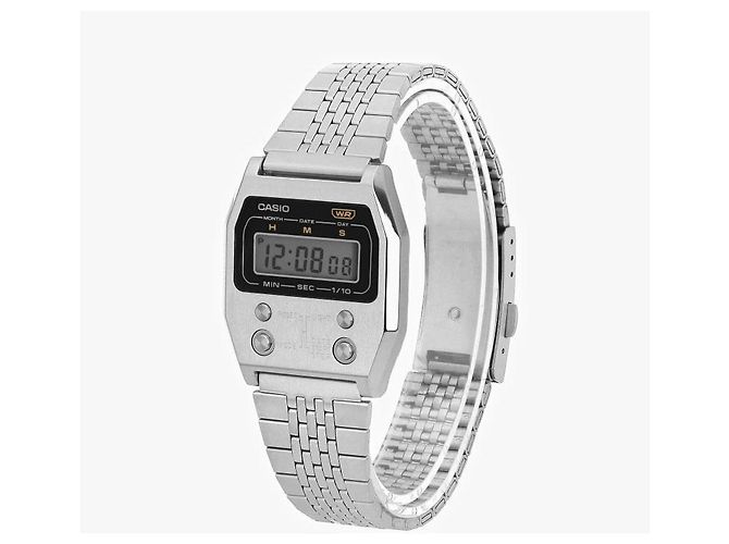 Orologio Casio A1100D-1DF in metallo - vista 3