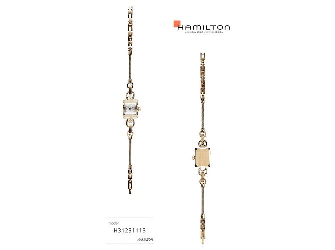 Autre Marque HAMILTON Metalluhr 80946456 - Ansicht 6