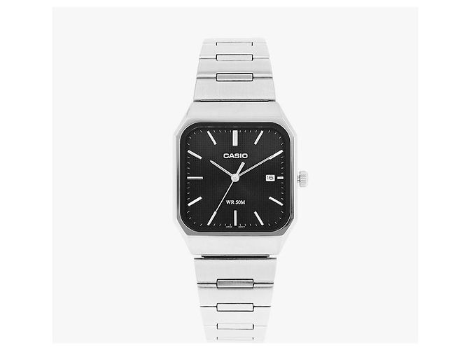 Casio Analog Square Metal Watch for Students - view 2