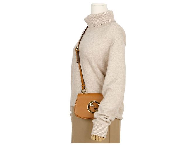 Gucci Borsa a tracolla mini Blondi Marrone - vista 11