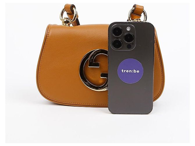 Gucci Borsa a tracolla mini Blondi Marrone - vista 8