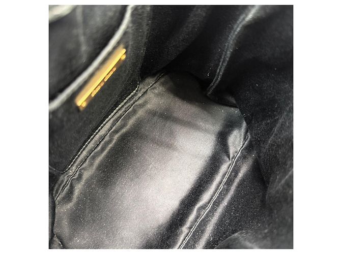 Borsa a secchiello Miu Miu in cristallo marrone - vista 9