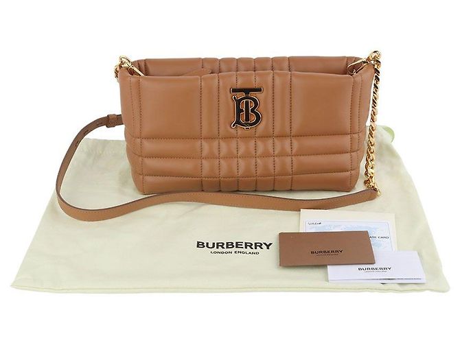 Burberry Borsa Soft Rolla in pelle morbida trapuntata - vista 8