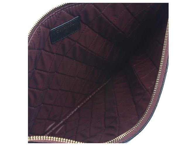 Chanel Clutch Caviar Gold New Medium - vista 6