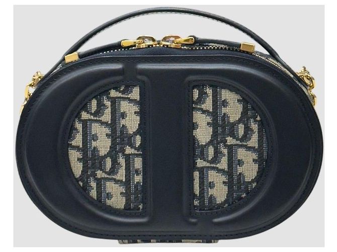 Dior Borsa a tracolla Oblique Jacquard CD Signature Oval Camera - vista 2