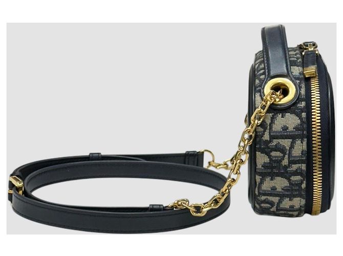 Dior Borsa a tracolla Oblique Jacquard CD Signature Oval Camera - vista 4