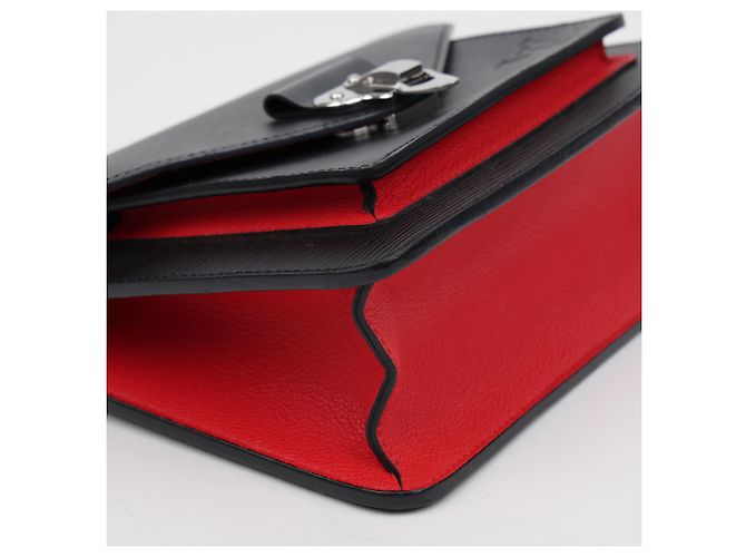 Louis Vuitton Borsa Neo Monceau in pelle Epi Noir - vista 11