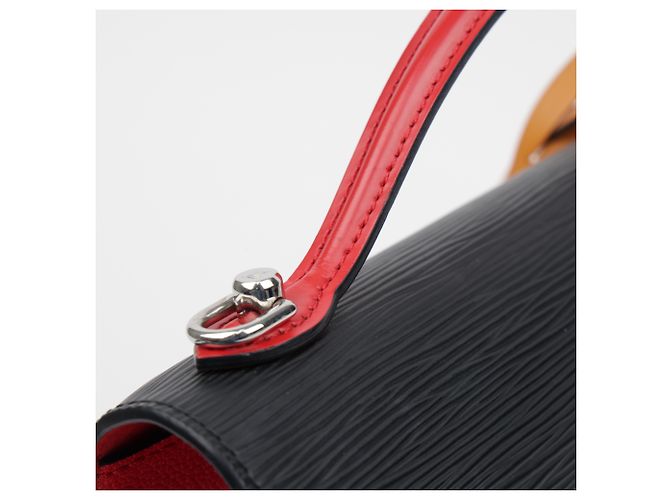 Louis Vuitton Borsa Neo Monceau in pelle Epi Noir - vista 16