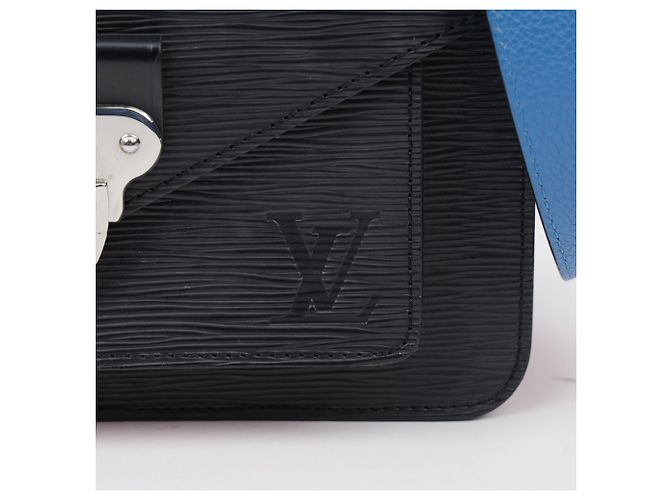 Louis Vuitton Borsa Neo Monceau in pelle Epi Noir - vista 4