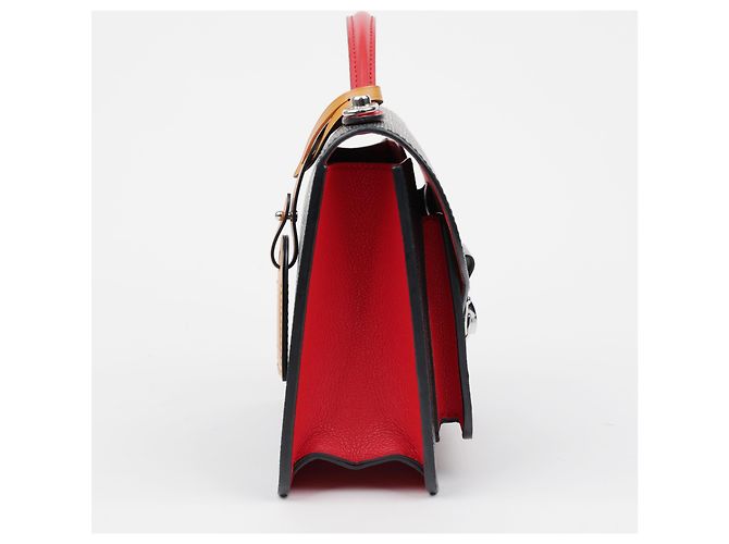 Louis Vuitton Borsa Neo Monceau in pelle Epi Noir - vista 9