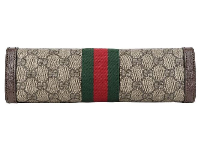 Gucci Borsa a tracolla Ophidia Chain GG Supreme - vista 6