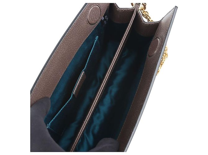 Gucci Borsa a tracolla Ophidia Chain GG Supreme - vista 7