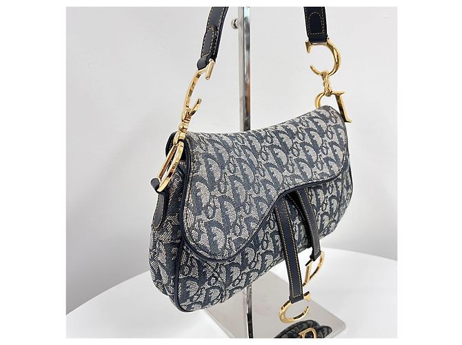 Dior Borsa a tracolla Oblique Double Saddle - vista 10