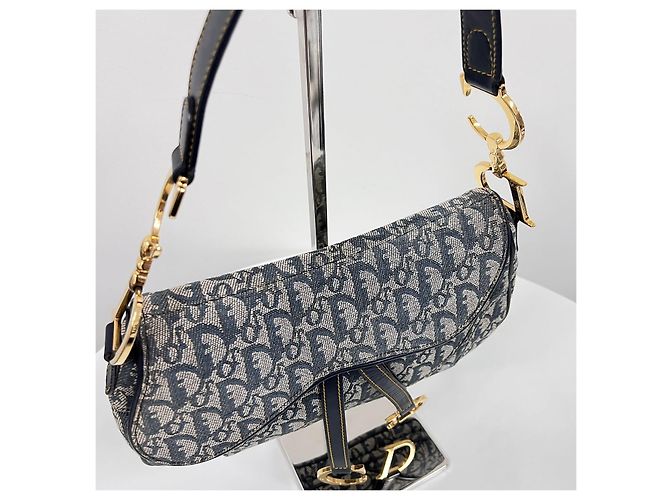 Dior Borsa a tracolla Oblique Double Saddle - vista 5