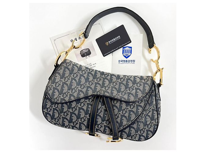 Dior Borsa a tracolla Oblique Double Saddle - vista 6